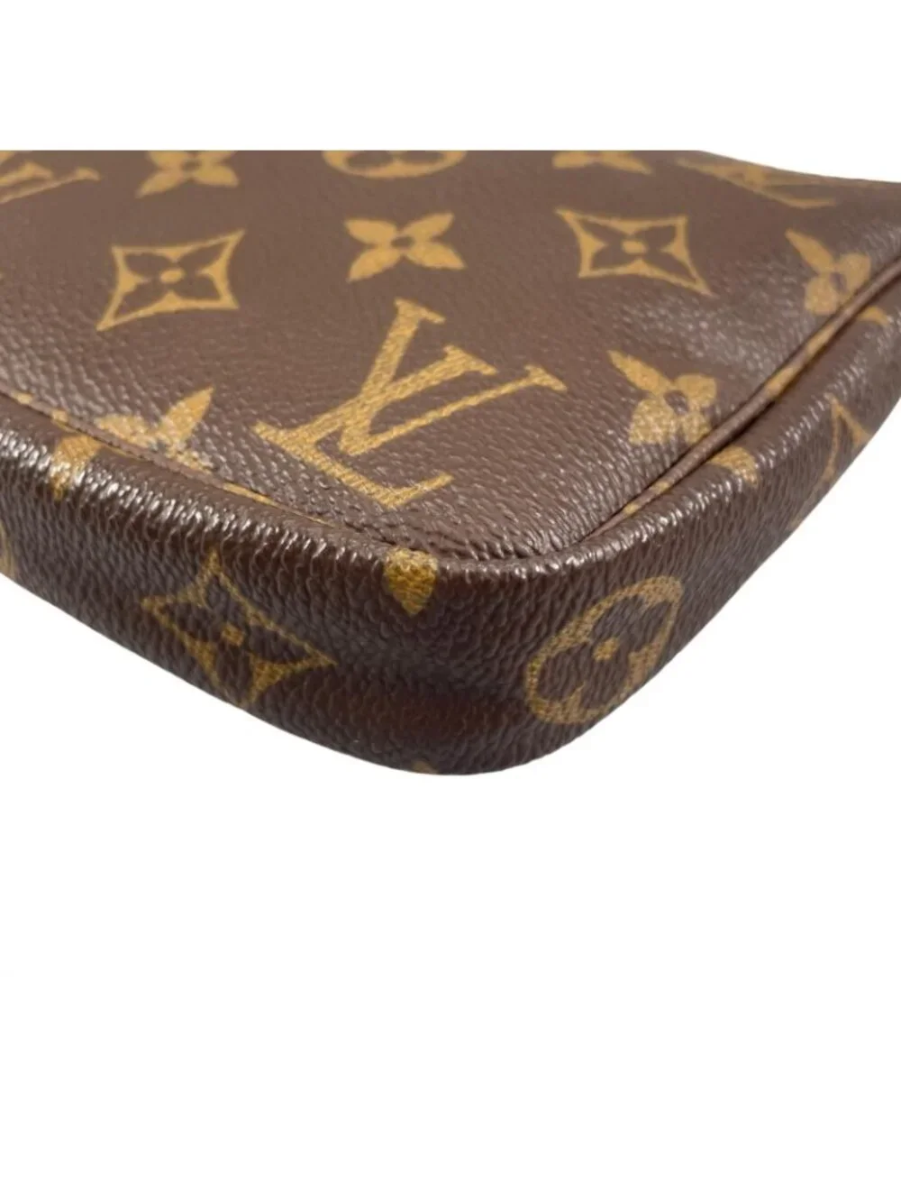 Louis Vuitton Pouch Monogram Canvas Brown